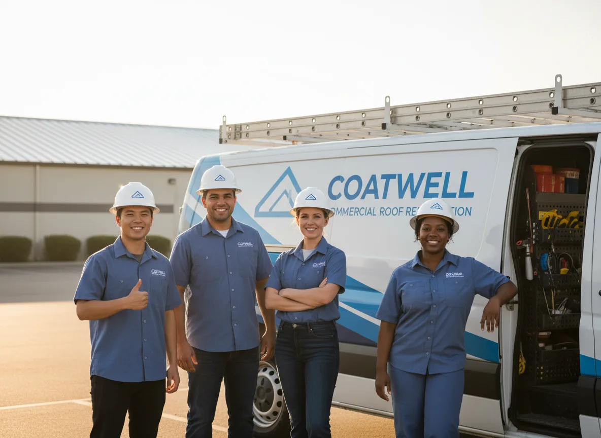 Commercial roof coating company in Clarklake, MI